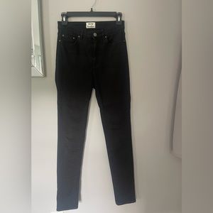 ACNE black skinny jeans